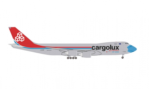 Herpa - Cargolux Boeing 747-8F 