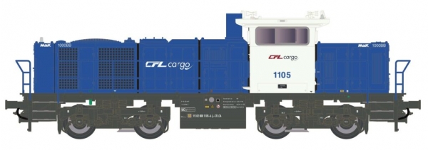 Mehano - CFL Cargo Diesellok Vossloh G1000 BB VI DC (H0)