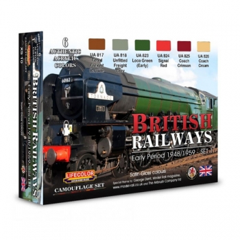 Lifecolor British Railways - Set