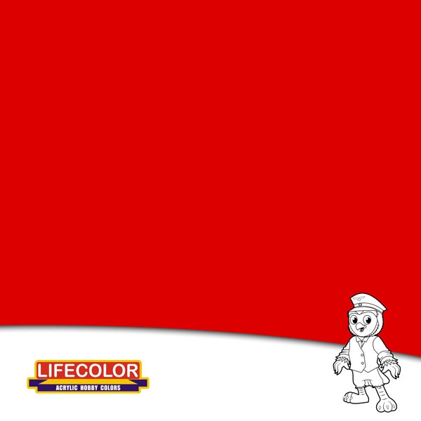 Airbrush Farbe - Lifecolor rot matt