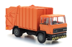 Artitec - DAF, Müllwagen, orange (H0)