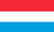 luxemburgische Flagge für den Versand innerhalb Luxemburg