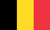 blegische Flagge für den Versand nach Belgien