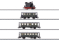 Preview: Märklin 26619 Zugpackung Spalter Bockl mit Dampflok BR 98.3 Glaskasten und drei Lokalbahnwagen der DB Epoche III