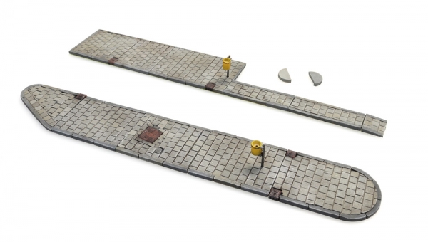 Preview: Bussteig Bausatz Artitec (H0)