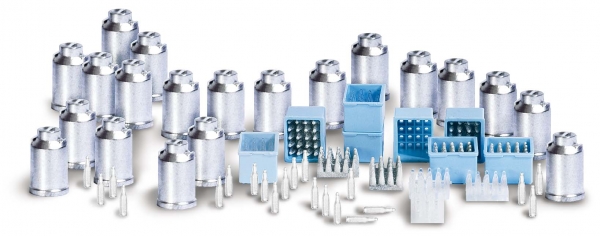 Busch - cruches et casiers à lait (HO)