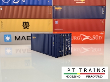 Container 20ft DV - SEACO (SEGU2960355) in H0