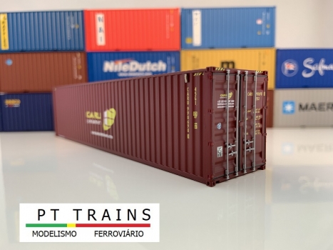 Container 40ft HC - CARU (CARU9986900) in H0