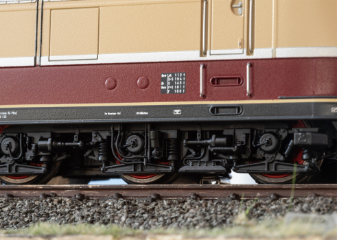 Detailansicht der Märklin E 03 002 Insider-Modell 2026