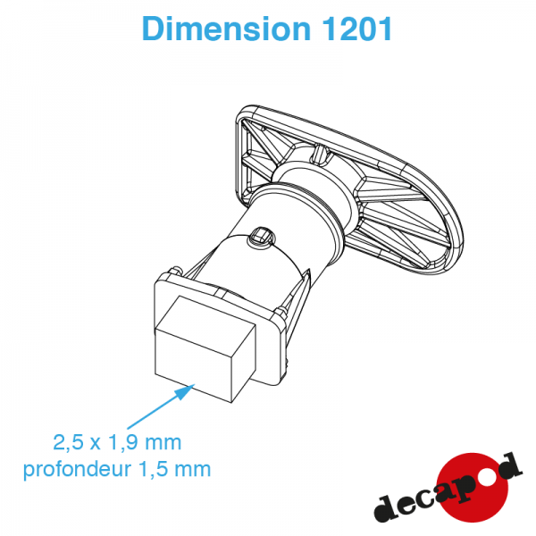 Tampons U6 pour locomotives LSM