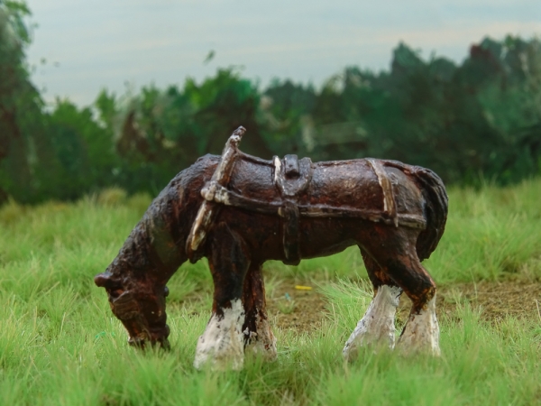 Van Petegem - Shire horse "Old George" Pferd (H0)