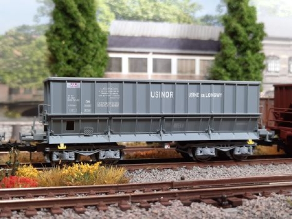 SNCF-Erzwaggons "USINOR Longwy"