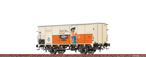 Brawa - Gedeckter Güterwagen G 10 DB, Epoche III, Fischer Dübel(H0)