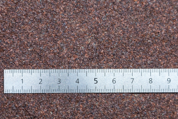 Modellbahnschotter nach luxemburgischem Vorbild