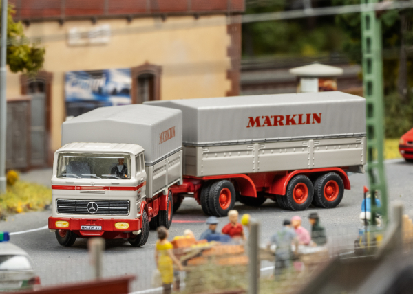 Märklin - Wagon à bords bas Saadkms (H0)