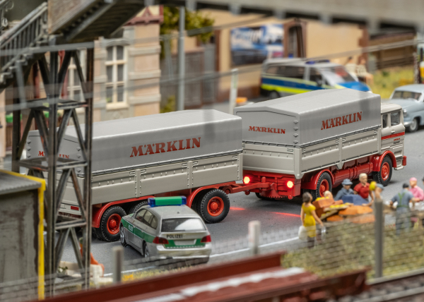 Märklin - Wagon à bords bas Saadkms (H0)