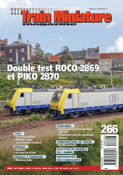 Train Miniature Magazine Coverbild