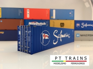 Container 40ft HC - SAFMARINE (MRKU2425604) in H0