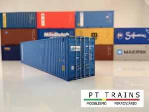 Container 40ft HC - W.E.C. LINES (WECU9111149) in H0