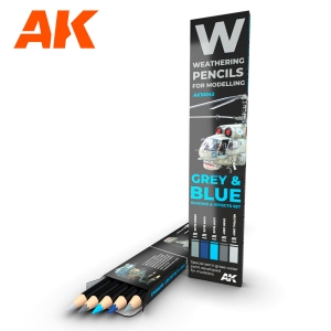 AK Weathering Pencils - Grey & Blue