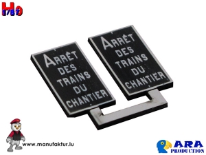 Arrêt des Trains du Chantier SNCF