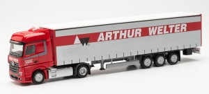 LKW-Modell von Herpa - Mercedes Benz Actros B. G.Sz. Arthur Welter (H0)