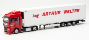 Miniaturmodell Herpa - MAN TGX GM J.Sz. Arthur Welter (H0)
